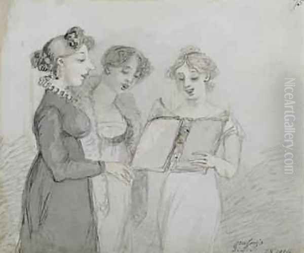 Oratorio performance at the Drury Lane Theatre - view 1