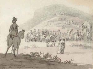 Race ground, Tremadoc Races by John Nixon