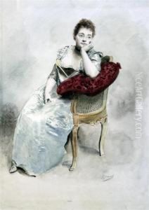 Portrait Of A Seated Lady