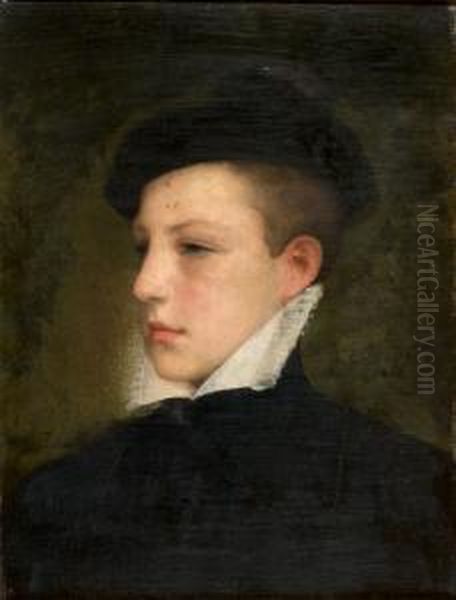 Portrait De Jeune Homme En Costume Du Xvieme - view 1