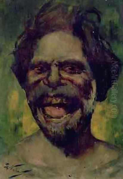 Head of an Aborigine - view 1