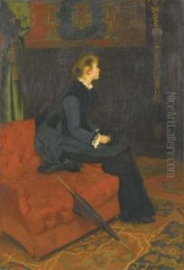 La Solliciteuse by Jacquet Gustave