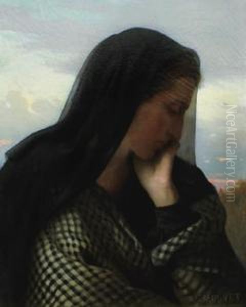 Femme Pensive - view 1