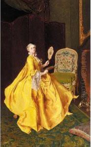 La Coquette by Jacquet Gustave
