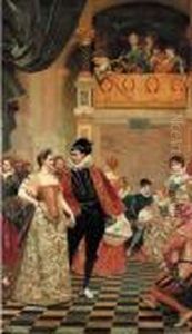 La Pavane by Jacquet Gustave