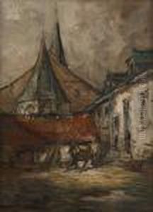 Eglise Saint Pancrace Dekraainem by Armand Jamar