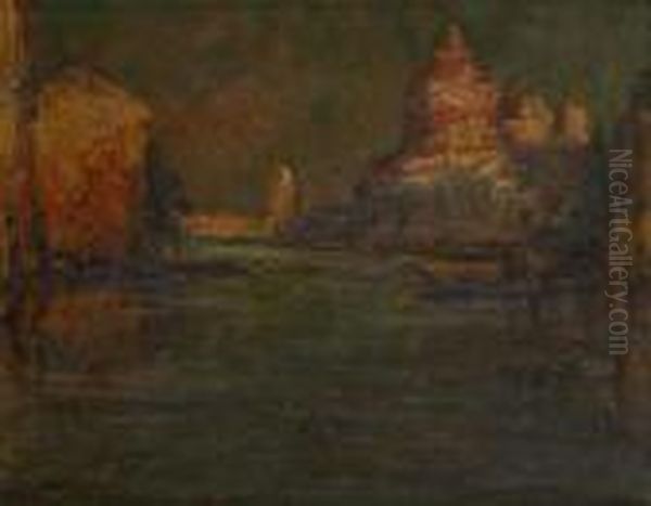 Venise Au Coucher Du Soleil - view 1