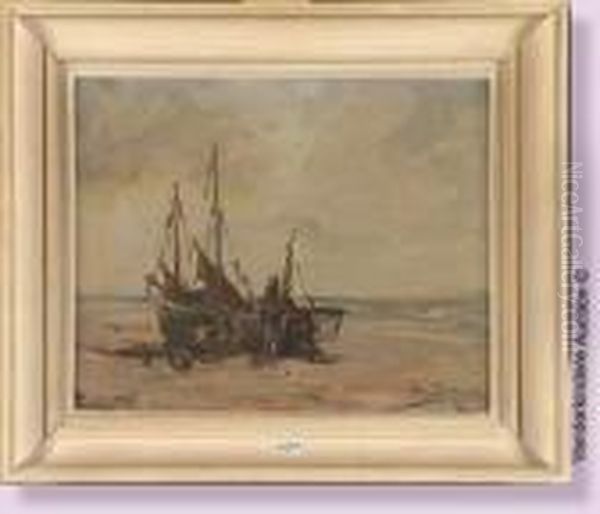 Bateaux Echoues Sur La Plage - view 1