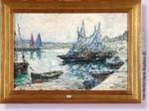 Port En Bretagne by Armand Jamar