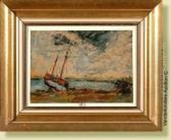 Bateau Echoue Sur Le Rivage - view 1
