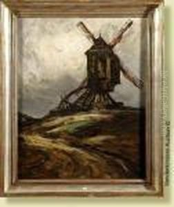 Le Moulin A Vent by Armand Jamar