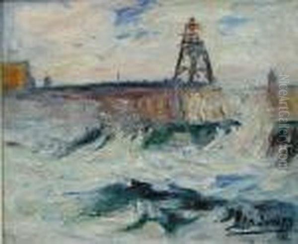 "gros Temps A Flessingue". - view 1