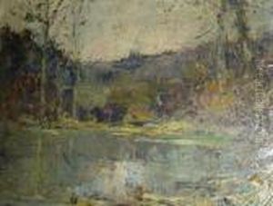 Premiers Beaux Jours, La Malignee Avril 1925 by Armand Jamar