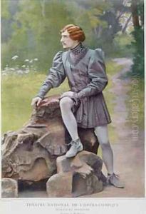 Jean Perier 1869-1954 in the role of Pelleas in Pelleas et Melisande by Paul Nadar