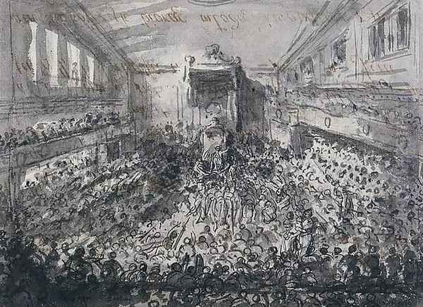 Vote upon the Constitution of the 3rd of May 1791 - view 1