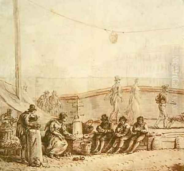 The Coffee Seller on the PontNeuf 1819 - view 1