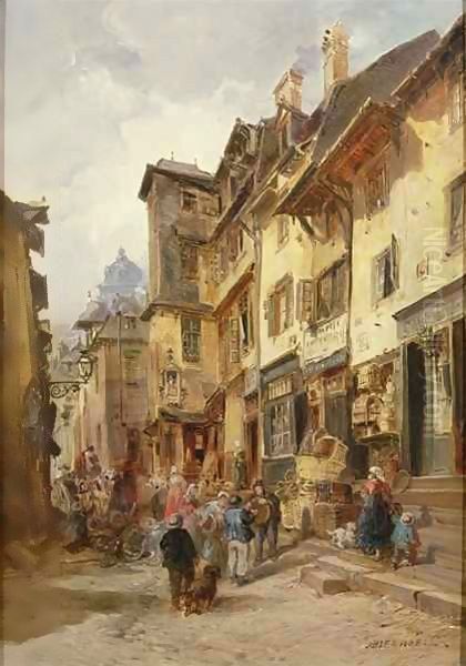 Street Scene Northern France - view 1