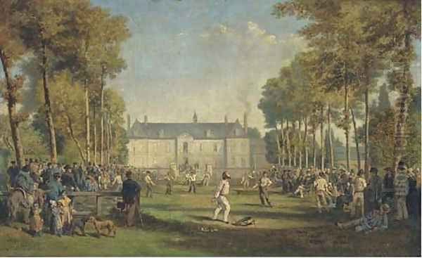A ball game at Givenchy - view 1