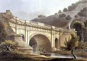 Aqueduct Bridge Claverton from Bath Illustrated by a Series of Views