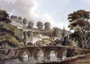 Bradford from Bath Illustrated by a Series of Views by John Claude Nattes