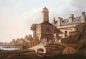 The Steam Pump of GrosCaillou 1810 by John Claude Nattes