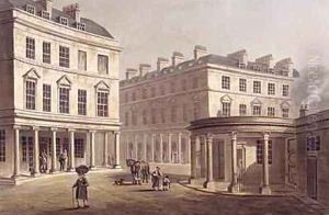 View of Cross Bath Bath Street from Bath Illustrated by a Series of Views