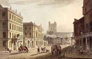 View of the Town Hall Market and Abbey Church from Bath Illustrated by a Series of Views View of the Town Hall Market and Abbey Church from Bath Illustrated by a Series of Views