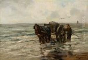 Schelpenvisser by Willem George Fred. Jansen