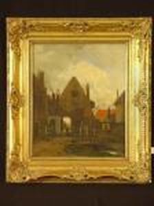 Hollandische Ortsansicht by Willem George Fred. Jansen