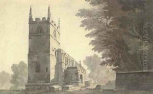 The south-western aspect of Belton Church, Lincolnshire The south-western aspect of Belton Church, Lincolnshire