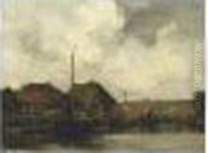 Unloading The Freight by Willem George Fred. Jansen