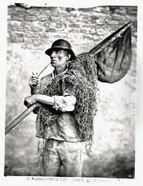 Portrait of a Fisherman Carrying his Nets - view 1