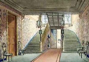 The Staircase from Views of the Royal Pavilion, Brighton by John Nash