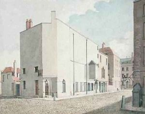 Design for Argyll Concert Rooms Regent Street London 1819-20 by John Nash