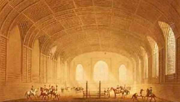 The Riding House from Views of the Royal Pavilion - view 1