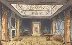 The Double Lobby or Gallery South above the Corridor from Views of the Royal Pavilion