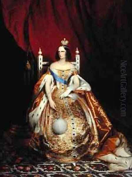 Portrait of Alexandra Fyodorovna 1872-1918 wife of Tsar Nikolai I - view 1