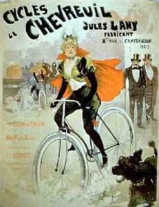 Poster advertising Cycles Chevreuil