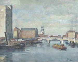 Haringvliet, Rotterdam by Albert Neuhuys
