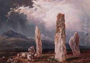 Circle of Stones at Tormore Isle of Arran 1828