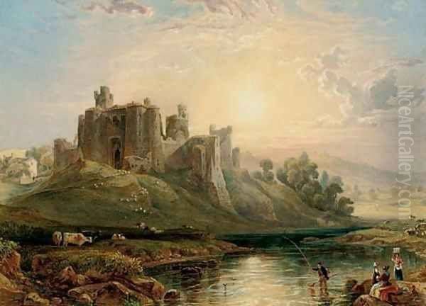 Kidwelly Castle, Carmarthenshire - view 1