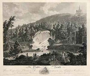 Devils Bridge by Johann August the Younger Nahl