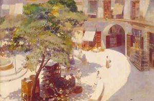 La plaza redonda by Jose Navarro y Llorens