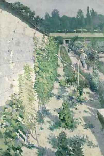Garden in Grez 1884 - view 1
