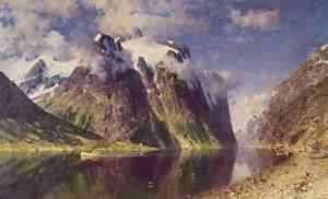 The Fjord by Karl Nordstrom