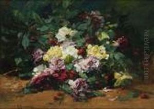 Brassee De Fleurs Et Cerises