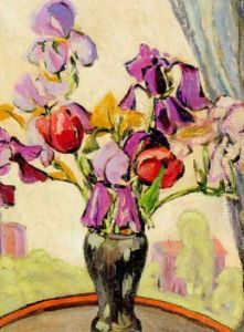 Aiken iris by Minnie Harms Neebe