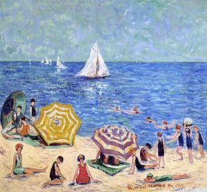 Oak Street Beach by Minnie Harms Neebe