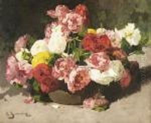 Bouquet De Pivoines Roses Et Blanches Bouquet De Pivoines Roses Et Blanches