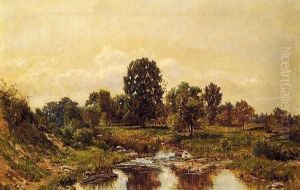 Landscape, Morning by Hugh Newell